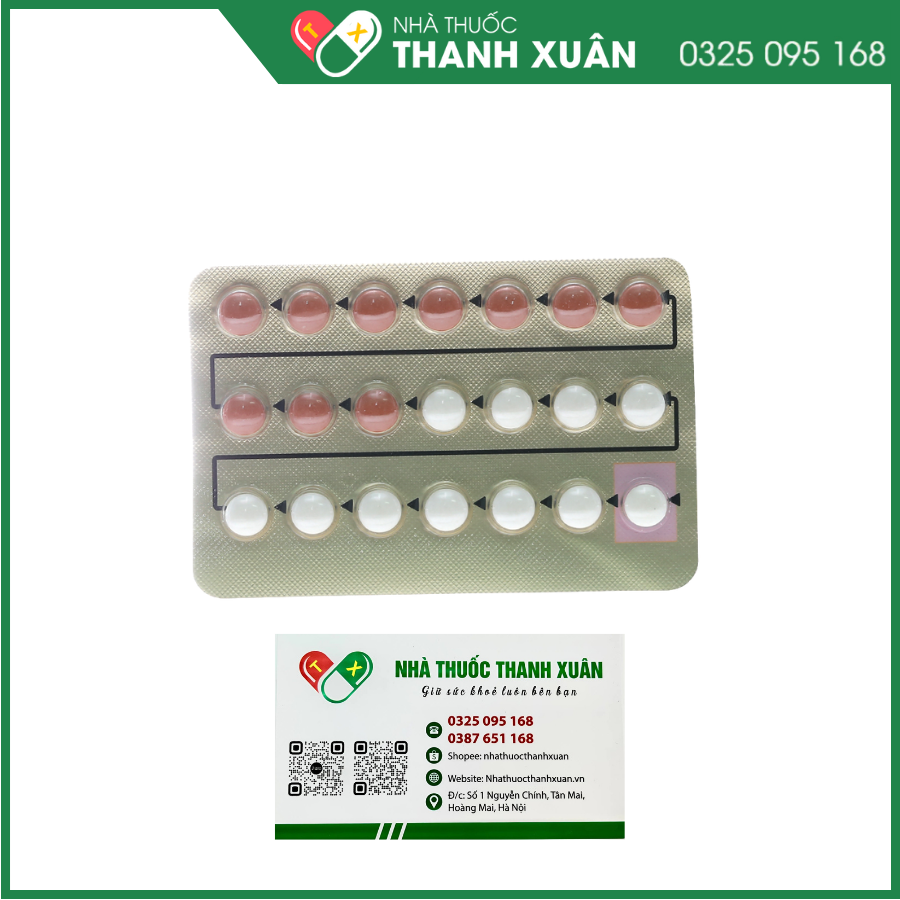 Cyclo - Progynova trị thiếu estrogen do mãn kinh